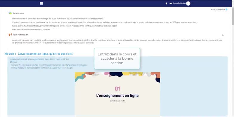 Dépôt devoir